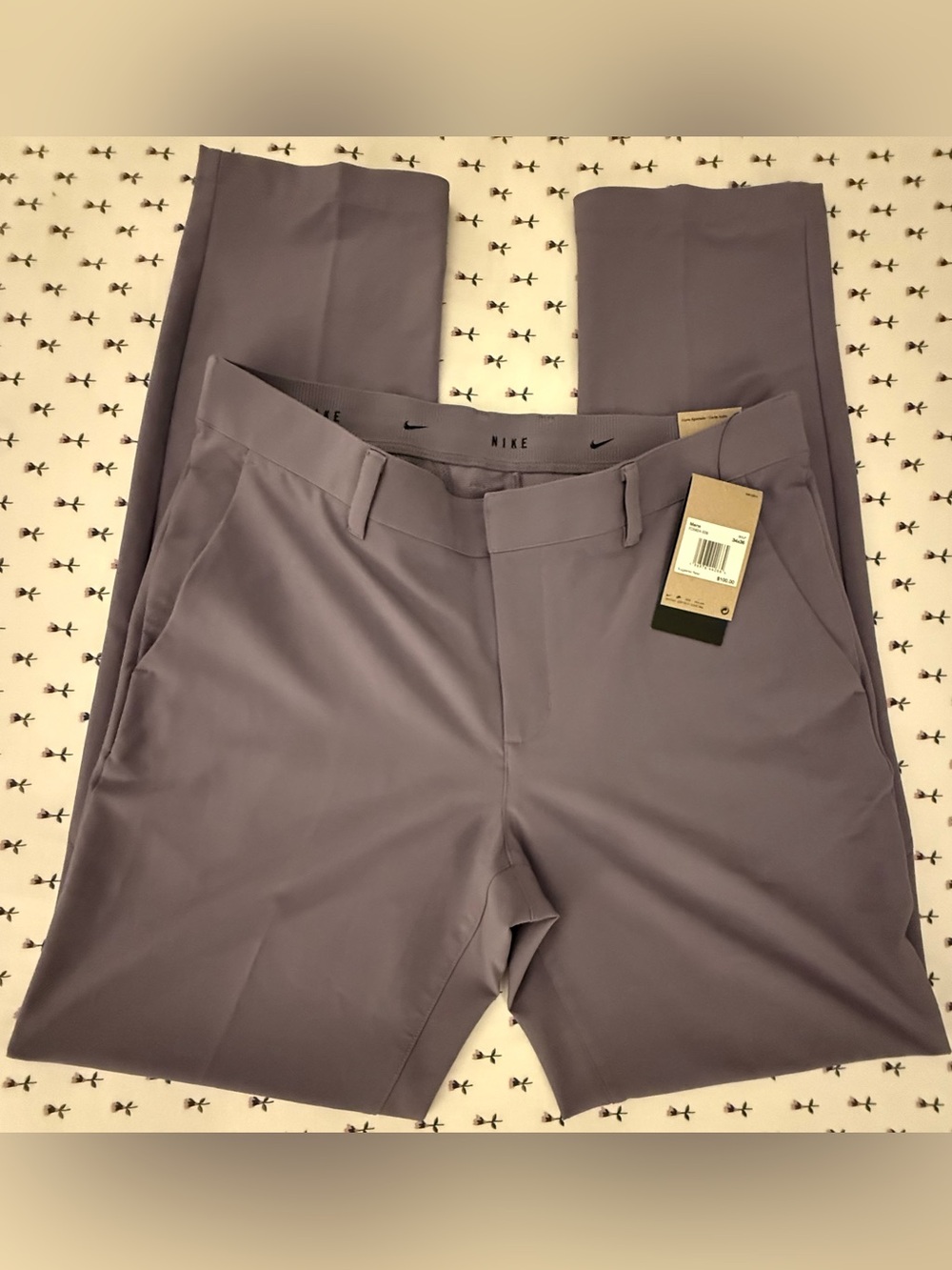 Nike Slim Fit Golf Pants – Men’s 34x36 – Daybreak – Muted Purple/Lilac – NWT